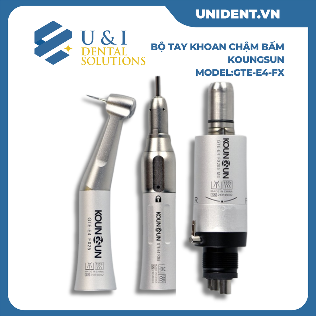  BỘ TAY KHOAN CHẬM BẤM KOUNGSUN MODEL:GTE-E4-FX 