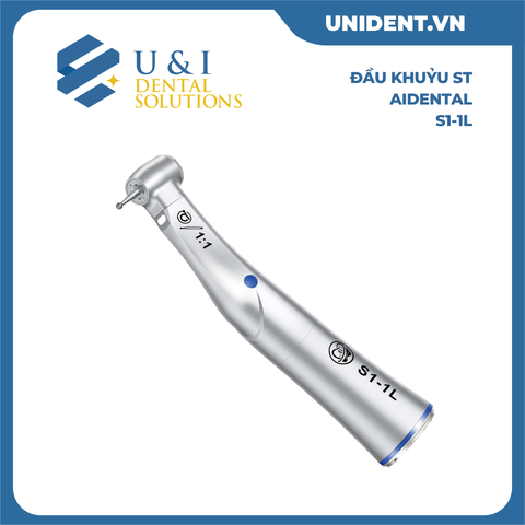  Đầu Khuỷu AI-DENTAL S1-1L 1:1 Có Đèn 