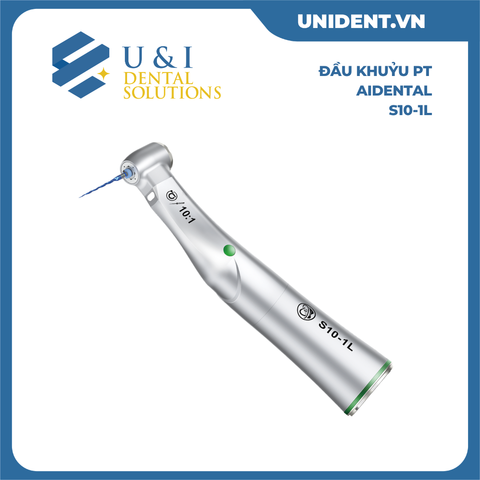  Đầu Khuỷu Nội Nha AI-DENTAL S10-1L 10:1 Có Đèn 