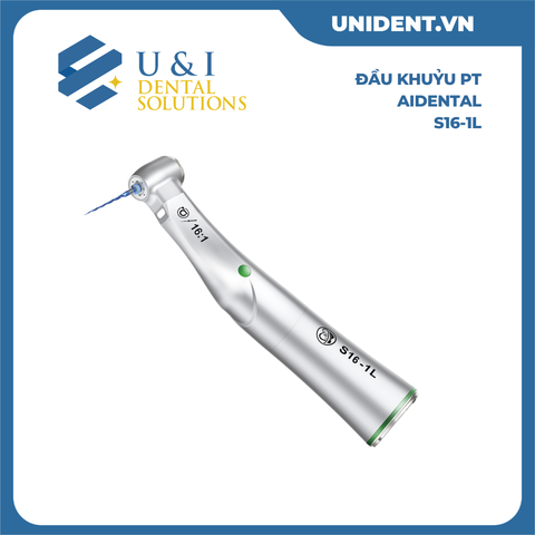  Đầu Khuỷu Nội Nha AI-DENTAL S16-1L 16:1 Có Đèn 