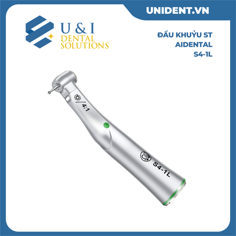  Đầu Khuỷu Giảm Tốc AI-DENTAL S4-1L 4:1 Có Đèn 