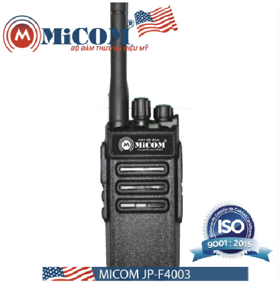 Máy bộ đàm cầm tay JP-F4003, dãy tần UHF : 400Mhz - 480Mhz, mới 100%