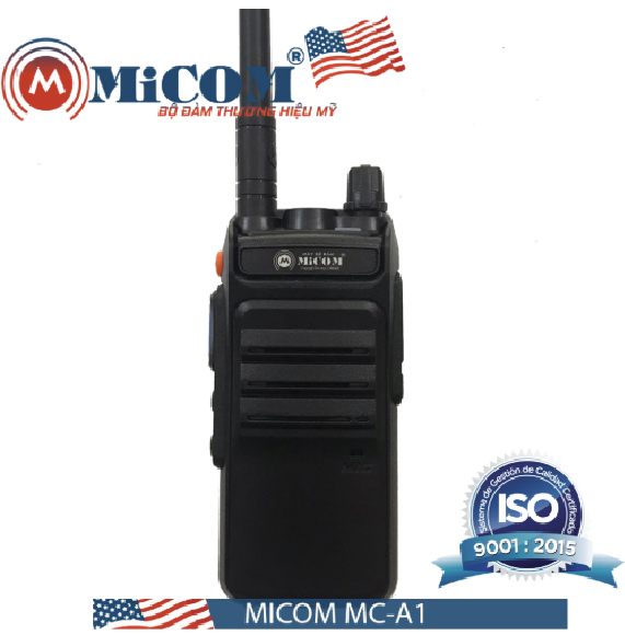Máy bộ đàm cầm tay MC-A1, dãy tần UHF : 400Mhz - 470Mhz, mới 100%