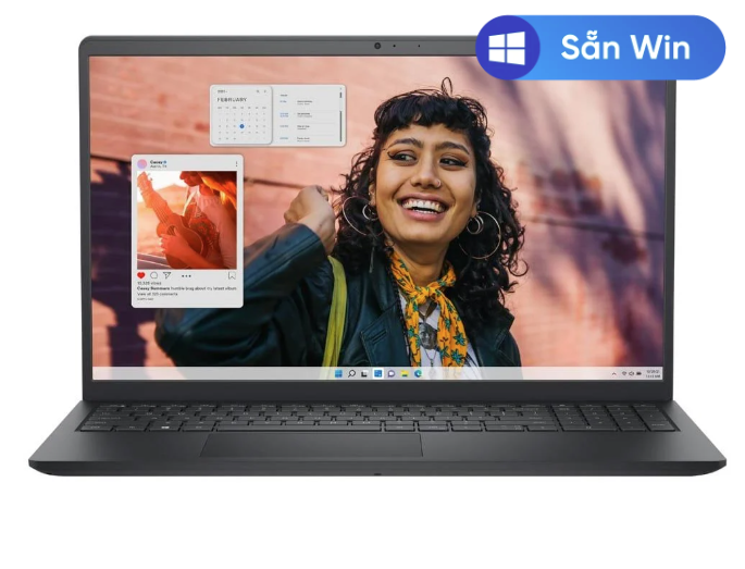 Laptop Dell 15 DC15250-5434BLK PUS (M4CFY) | i5-1334U, 8GB DDR5, SSD 512GB NVMe, 15.6" FHD Touch, Win 11