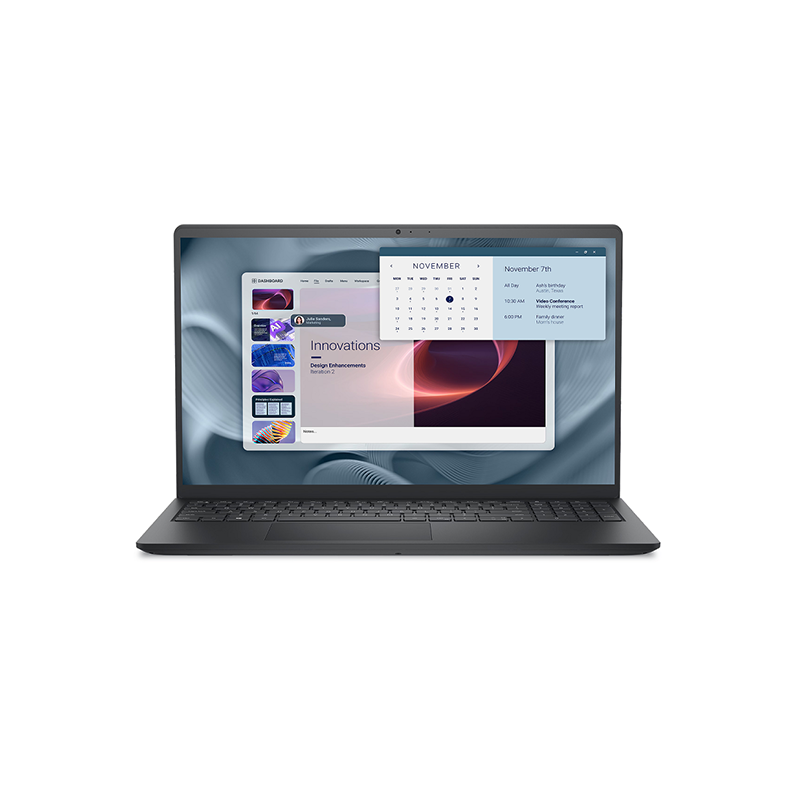 Laptop Dell 15 DC15255 AMD Ryzen 7-7730U 16GB 512GB SSD 15.6 inch FHD Touch Win 11 Black - G8MK9