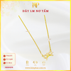 Dây Chuyền Liền Mặt Nơ Tấm Vàng 610 KIM PHÁT 11D501076