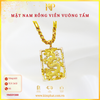 Mặt Nam Rồng Viền Vuông Tấm Vàng 610 KIM PHÁT 11M201388