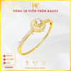 Vòng 1 Hột Viền Tròn Baget Vàng 610 KIM PHÁT 11V500201