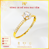 Vòng 1 Hột Đế Hoa Đai Tấm Vàng 610 KIM PHÁT 11V400107