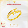 Nhẫn ĐInh 1 Hàng Hột Vàng 610 KIM PHÁT 11N502127