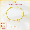 Lắc Bi Tòn Ten LOVE Tấm Vàng 610 KIM PHÁT 11L500592