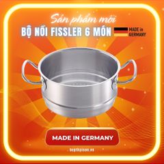 Bộ nồi Fissler Đức 6 món Original Profi nắp kính