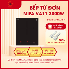 Bếp từ đơn MIFA VA11 đun liu riu công suất 3000W
