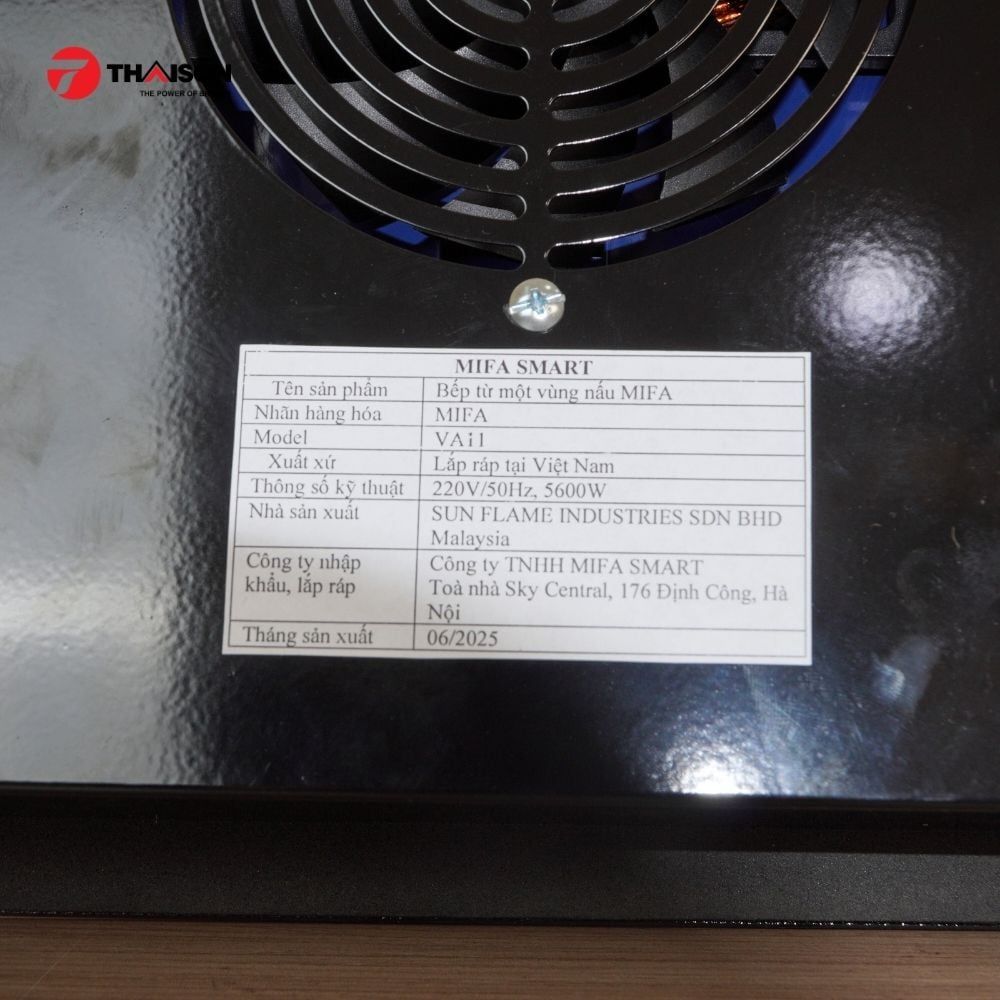 Bếp từ đơn MIFA VA11 đun liu riu công suất 3000W