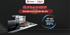 Bếp từ đôi Chefs EH-DIH388V 3600W mặt kính chống xước