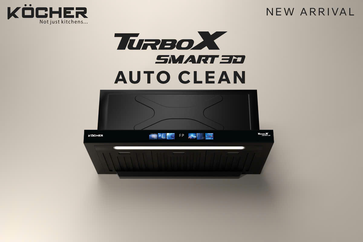 Máy hút mùi KOCHER TURBO SMART 3D X3D-350D