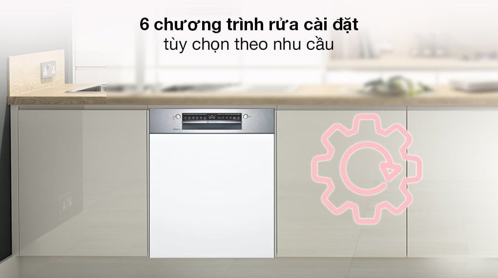 Máy rửa bát Bosch SMI4HCS48E