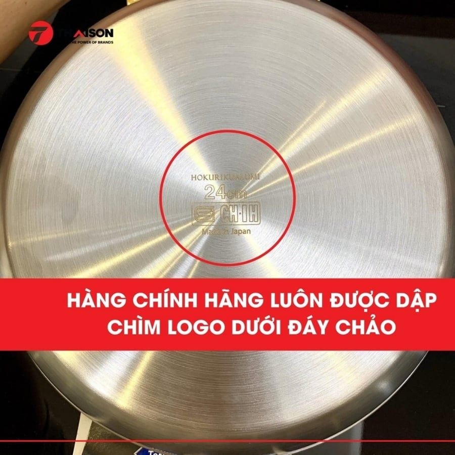 Chảo Nhật Hokua Plateado chống dính 24/26/28cm