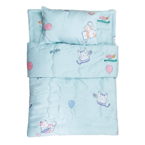 Bộ Đi Học Aiko Topper + Chăn + Gối Tencel
