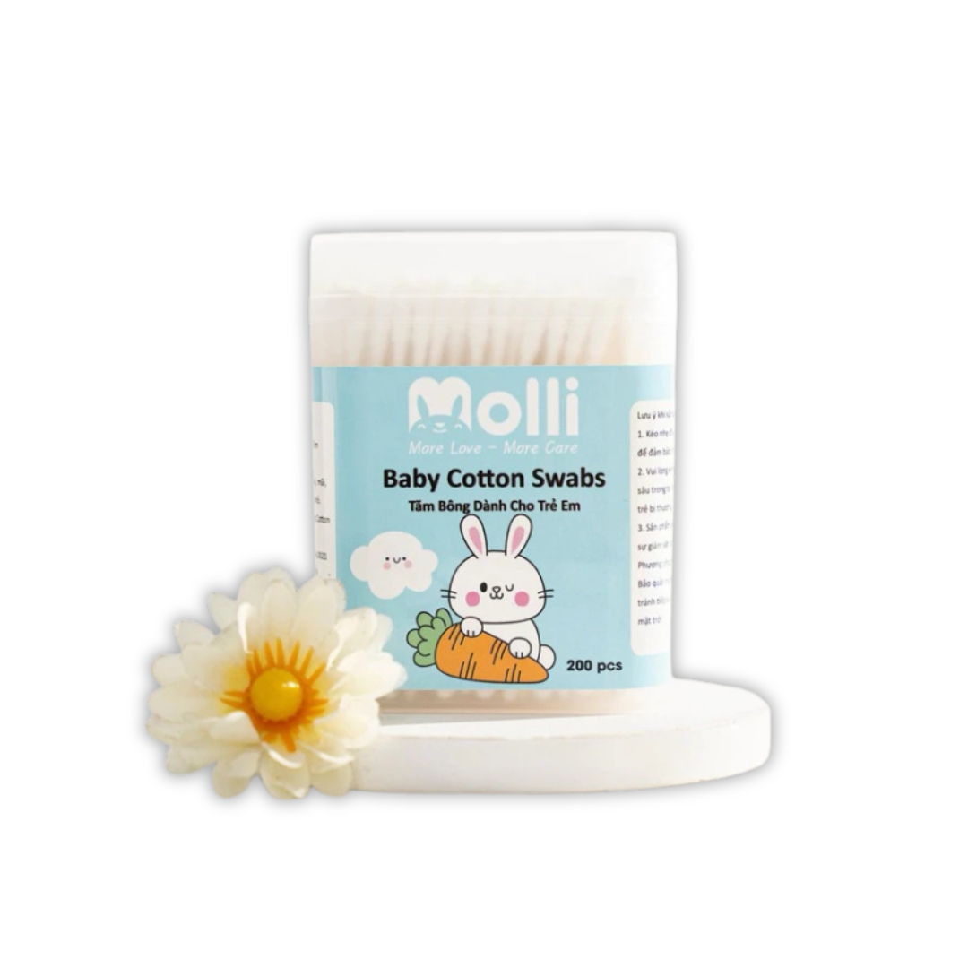 Tăm Bông Molli MOL3007 400PCS