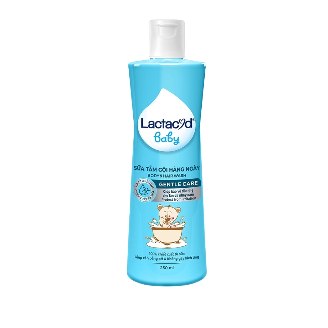 Tắm Gội Lactacyd Gentle Care 250ML
