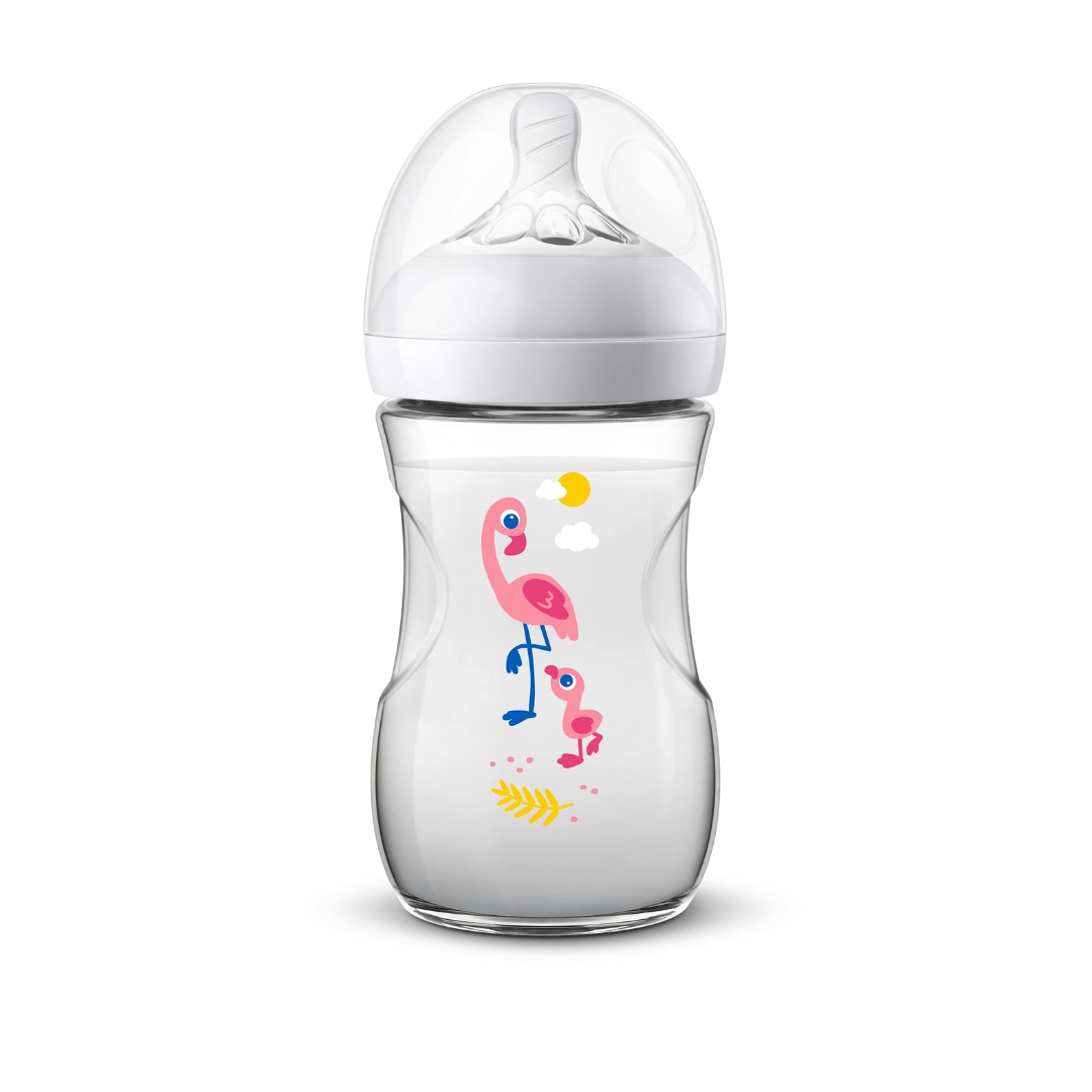 Bình Sữa Philips Avent PP Flamingo 260ML