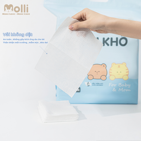 Khăn Vải Khô Đa Năng Molli MOL3016 900Gr