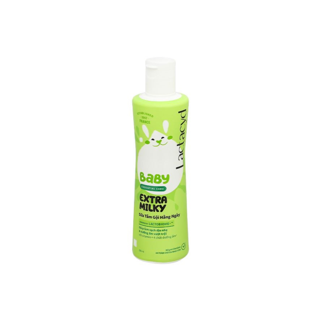 Tắm Gội Lactacyd Extra Milky 250ML