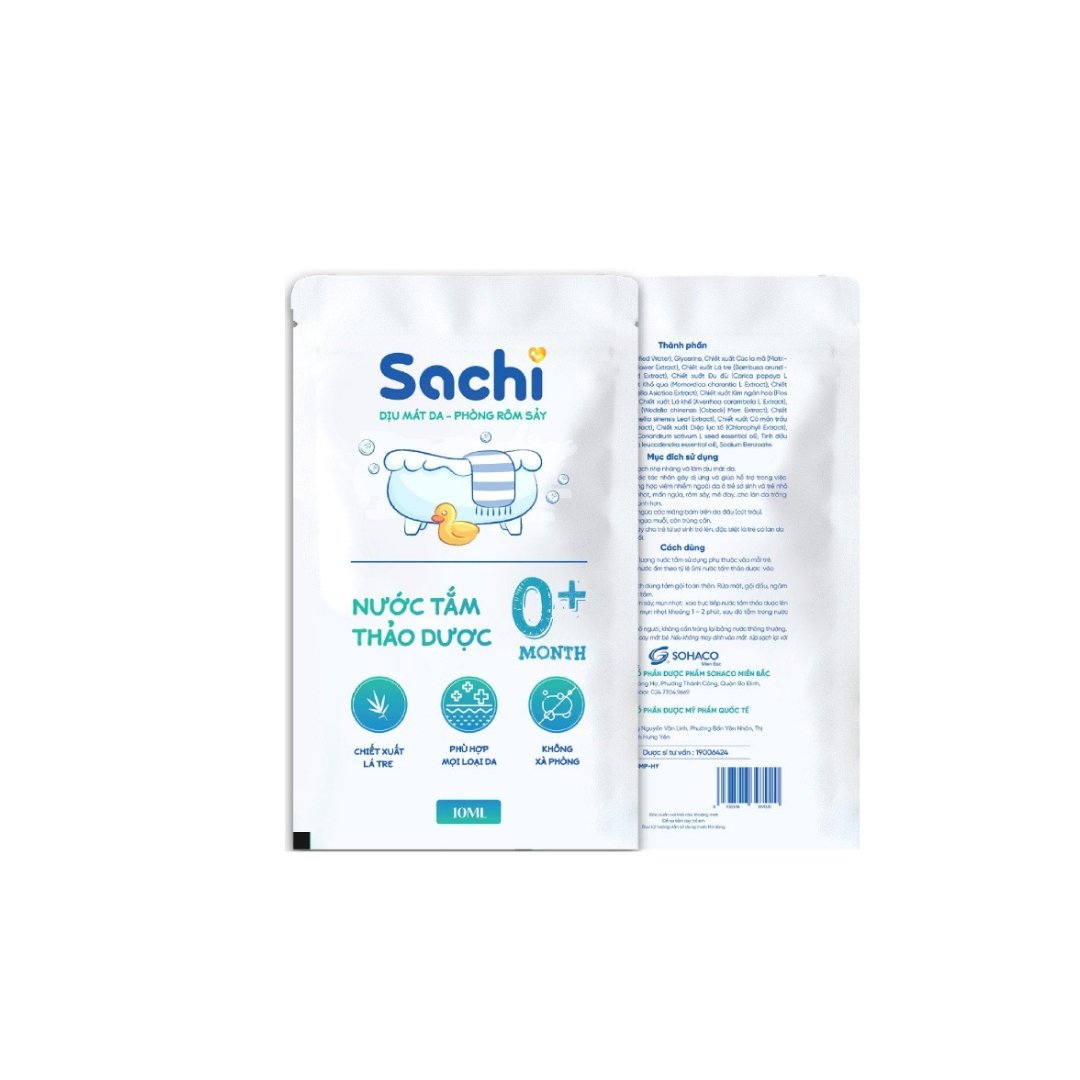Tắm Gội Sachi Thảo Dược 10G