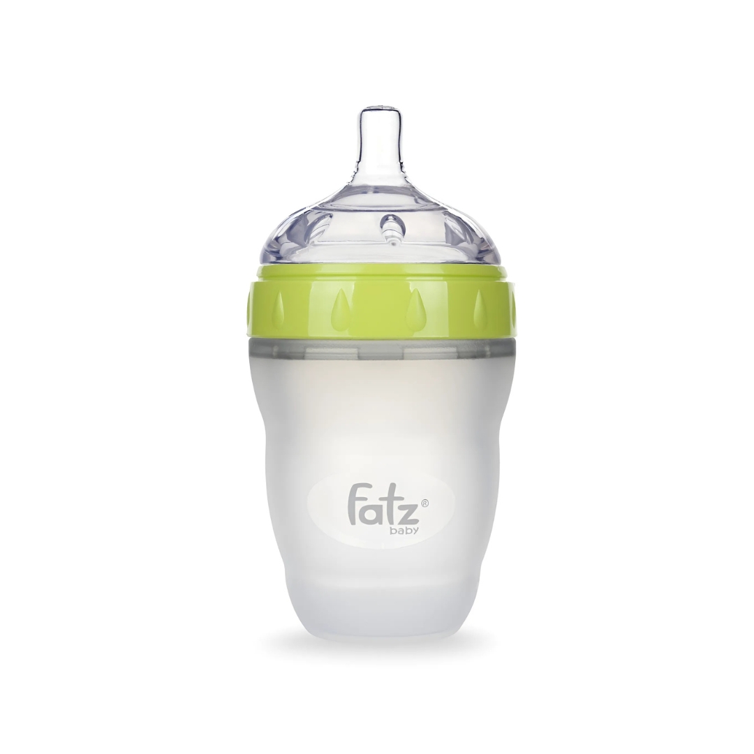 Bình Sữa Fatz Baby Cổ Rộng 240Ml Xanh