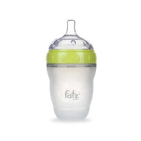 Bình Sữa Fatz Baby Cổ Rộng 240Ml Xanh