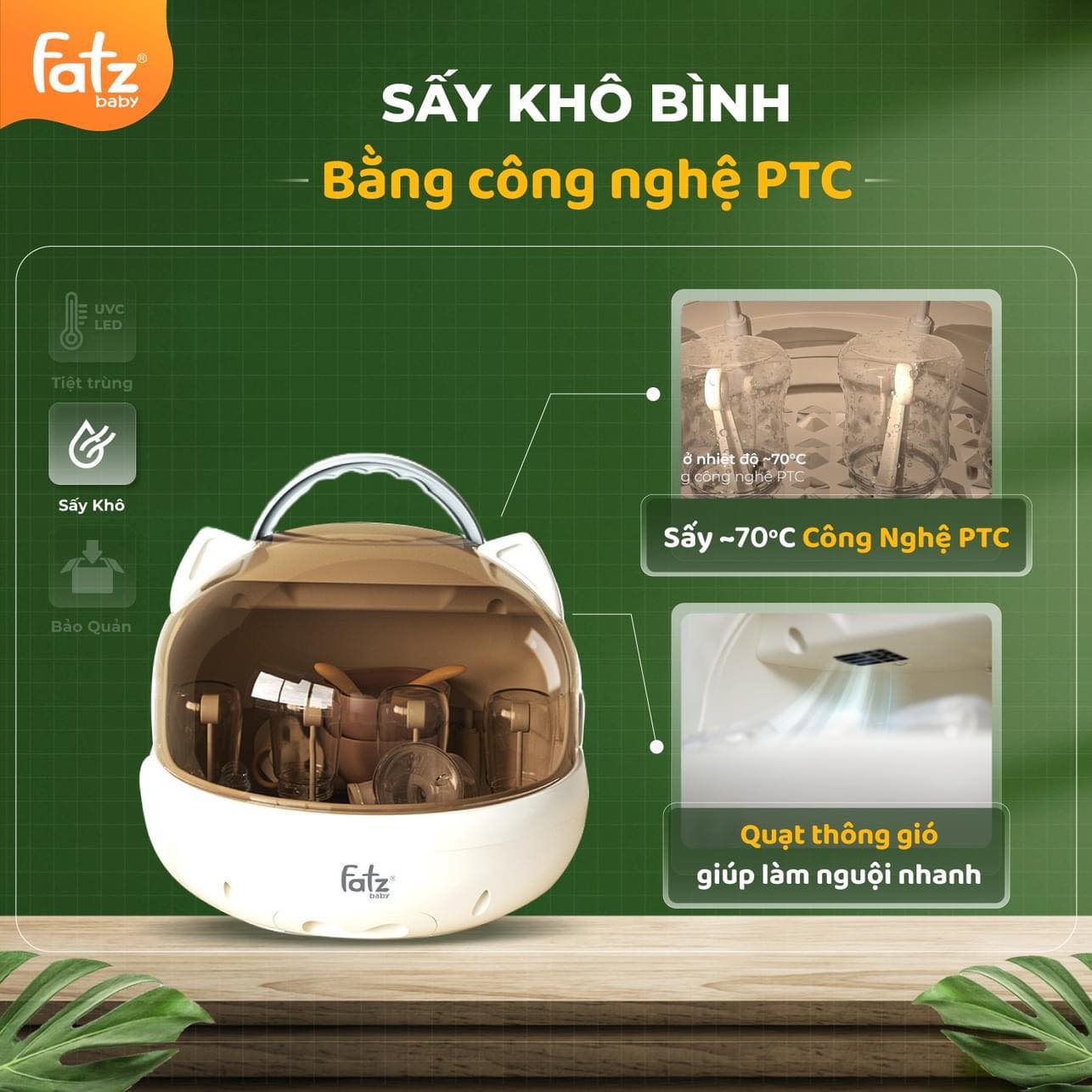 Máy Tiệt Trùng Fatz Baby UV Tidy 1