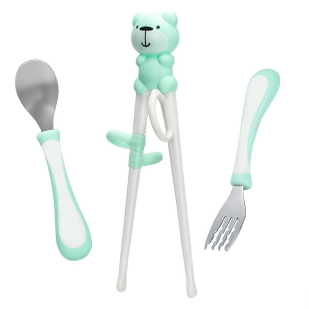 Set Đồ Dùng Ăn Dặm Zaracus Muỗng Đũa