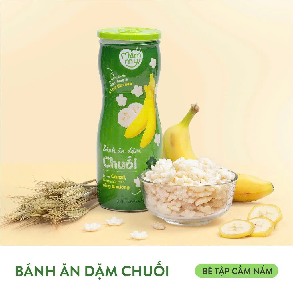 Bánh Ăn Dặm Mămmy Chuối Hũ