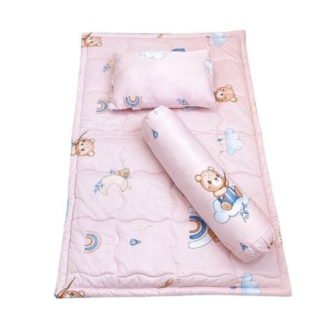 Bộ Đi Học Katina Tencel 40S Nệm+Gối+Gối Ôm 80*1M2
