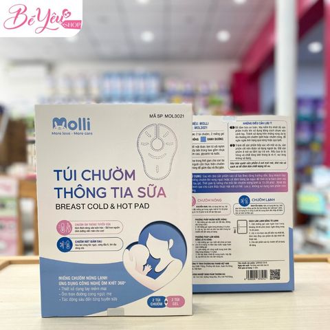 Túi Chườm Nóng Molli Thông Tia Sữa MOL3021