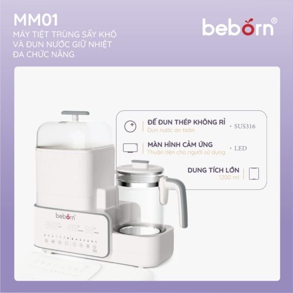 Máy Tiệt Trùng - Đun Nước Beborn MM01