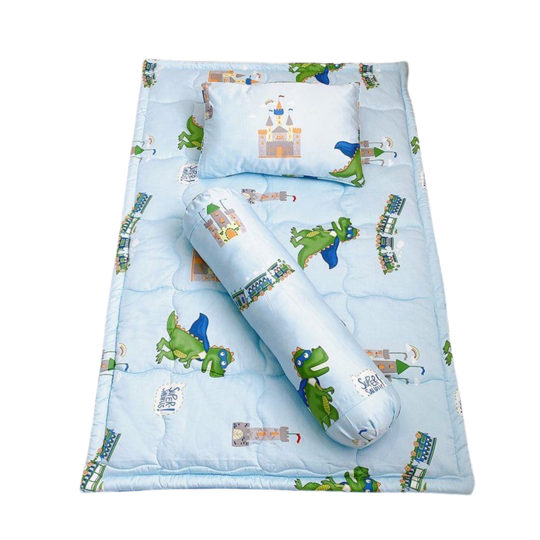 Bộ Đi Học Katina Tencel 40S Nệm+Gối+Gối Ôm 80*1M2