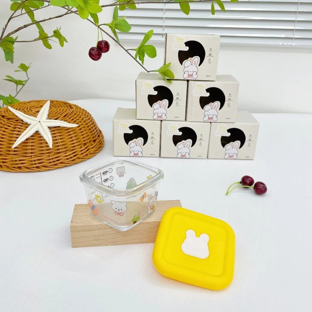 Trữ Thức Ăn Mum Bebe Thủy Tinh 140ML