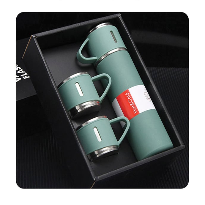 Bình Giữ Nhiệt Tmark Sét Kèm Tách Vaccum