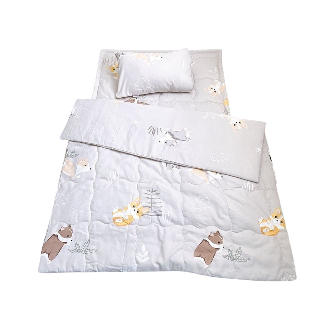 Bộ Đi Học Katina Tencel 40S Nệm+Gối+Chăn 80*1M2