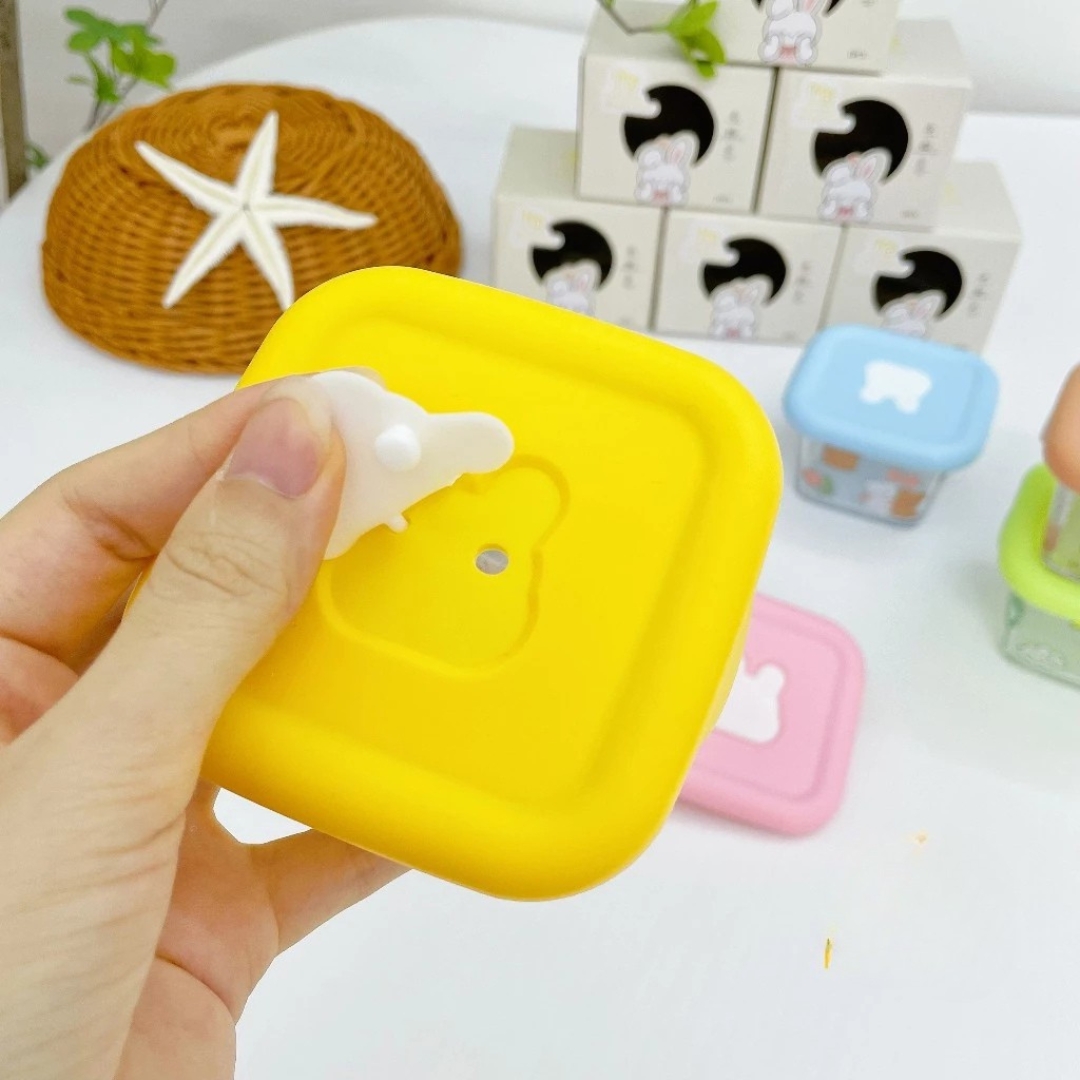 Trữ Thức Ăn Mum Bebe Thủy Tinh 140ML