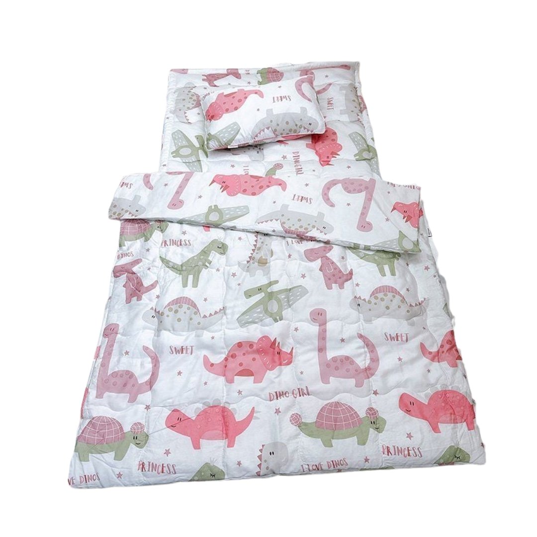 Bộ Đi Học Katina Tencel 40S Nệm+Gối+Chăn 80*1M2