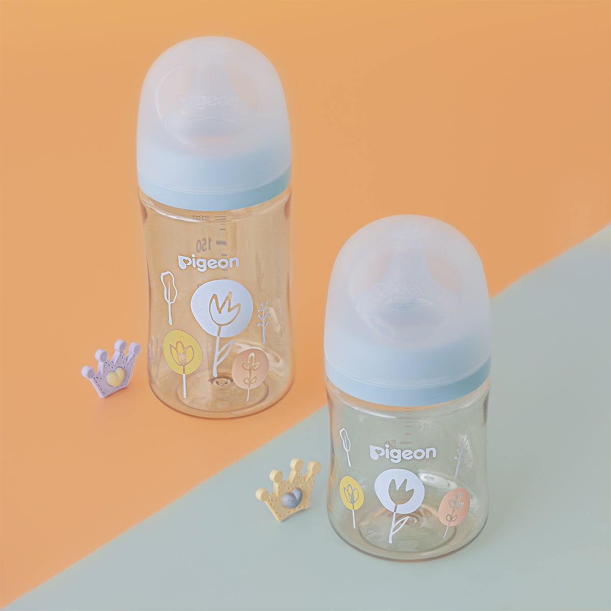 Bình Sữa Pigeon Ppsu WN3 Hình Hoa