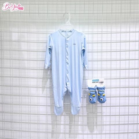 Body Dài Nous Tất Màu Xanh Nhạt