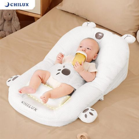 Gối Chống Trào Ngược Chilux Gấu Trắng Full Bộ