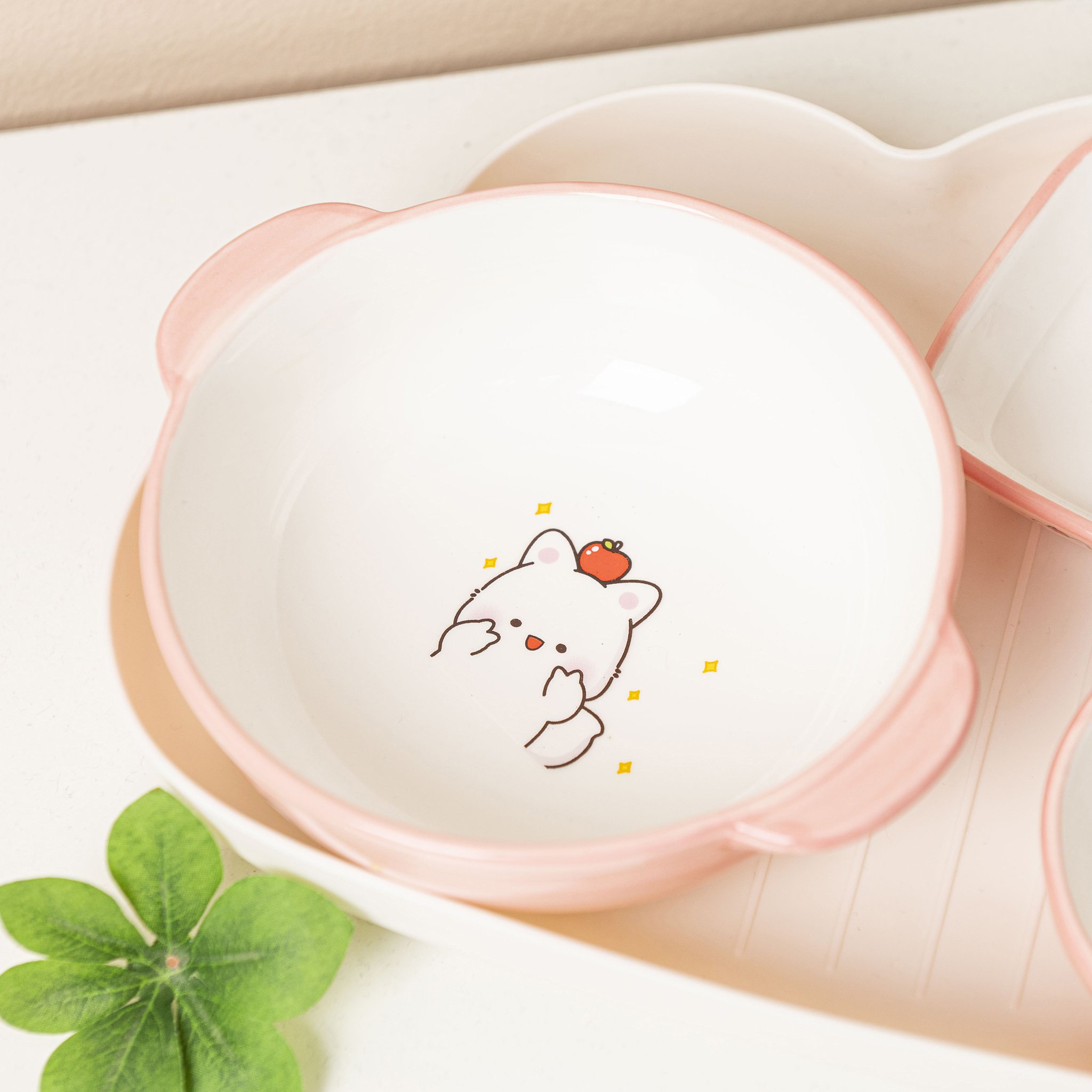 Chén Sứ Cocobear Hai Quai