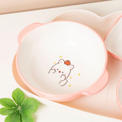 Chén Sứ Cocobear Hai Quai