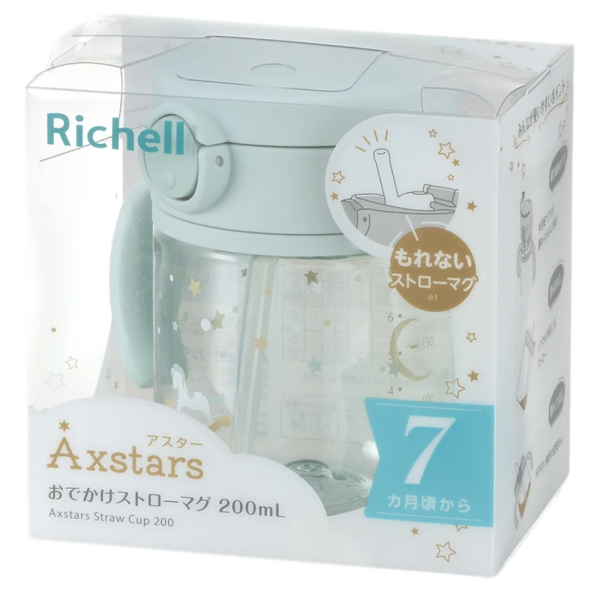 Bình Richell Ống Hút Axstars 200ML