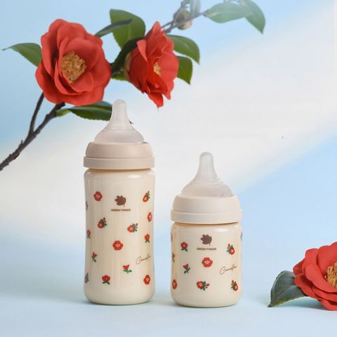 Bình Sữa Green Finger Hoa Trà 160ML